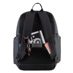 Classone BP-IT800 15.6 inç Parma WTXpro Su Geçirmez Kumaş Notebook Sırt Çantası Siyah