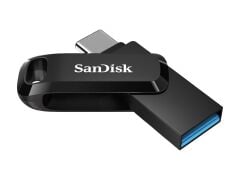 SanDisk Ultra Dual Drive Go 64GB SDDDC3-064G-G46 USB & Type-C Flash Bellek Siyah