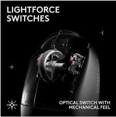 Logitech G PRO X Superlight 2 SE Lightspeed Şarjlı Kablosuz Oyuncu Mouse - Siyah 910-007553