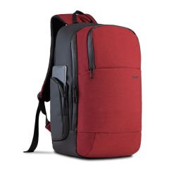 Classone BP-IT805 15.6 inç Parma WTXpro Su Geçirmez Kumaş Notebook Sırt Çantası Bordo