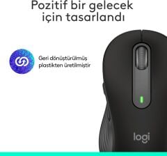 Logitech Signature M650 Küçük ve Orta Boy Sağ El Için Sessiz Kablosuz Mouse - Siyah 910-006253