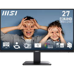 MSI PRO MP273U 27'' UHD FLAT IPS 60HZ 4MS ADAPTIVE-SYNC MONITOR