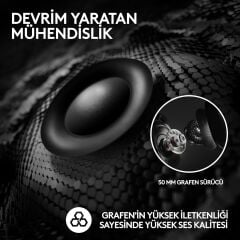 Logitech Pro X 2 LightSpeed Kablosuz Kulak Üstü Oyun Kulaklığı - Beyaz 981-001269