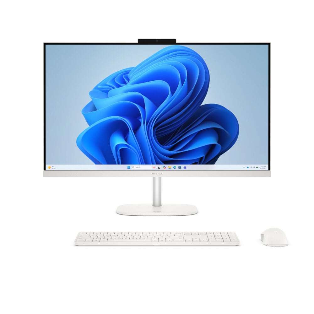 HP OmniStudio 27-CU0000NT D61ZPEA Intel Core 7 240H 24GB RAM 1TB SSD 27 inç Full HD Windows 11 Home All In One PC