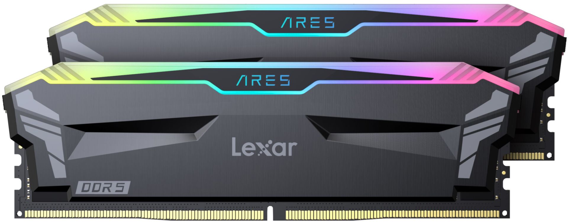 Lexar ARES 32GB (2x16GB) 6400Mhz DDR5 U-DIMM CL32 1.4V RGB Ram Bellek LD5EU016G-R6400GDLA