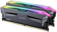 Lexar ARES 32GB (2x16GB) 6400Mhz DDR5 U-DIMM CL32 1.4V RGB Ram Bellek LD5EU016G-R6400GDLA