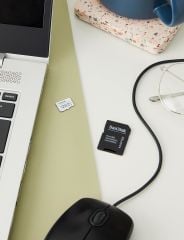 SanDisk High Endurance 128GB 100/40MB/s microSDXC C10 V30 Adaptörlü Hafıza Kartı SDSQQNR-128G-GN6IA