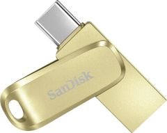 SanDisk Ultra Dual Drive Luxe 512GB Type-C USB 3.2 Flash Bellek Gold SDDDC4-512G-G46GD