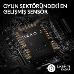 Logitech G PRO X Superlight 2 Lighspeed Kablosuz Oyuncu Mouse - Beyaz 910-006639