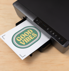 Cricut Yazdırılabilir Iron On Açık Renk Kumaşlar İçin 5 Sayfa 2010393