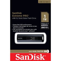 SanDisk Extreme PRO 1TB USB 3.2 Solid State Flash Bellek SDCZ880-1T00-G46