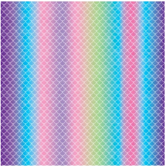 Cricut Infusıble Transfer Kağıdı 4'lü Paket Denizkızı Gökkuşağı 2006768