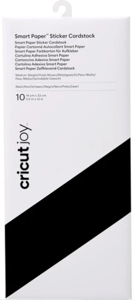 Cricut  Joy Smart Etiket Karton Kağıt 13.9X33cm 10lu Paket Siyah 2008869