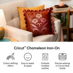 Cricut 2012827 Renk Değiştiren Iron-on 30 X 60 Cm Kırmızı Turuncu