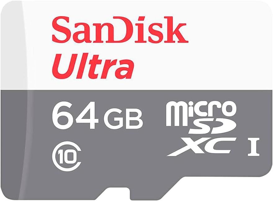 SanDisk Ultra 64GB 100MB/s microSDHC UHS-I Hafıza Kartı SDSQUNR-064G-GN3MN