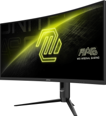 MSI MAG 342CQR E2 34'' UWQHD CURVE  VA 180HZ 1MS (MPRT) FREESYNC PREMIUM GAMING MONITOR