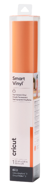 Cricut Smart Vinil Kalıcı33X91CM 1 Sayfa Turuncu 2008630