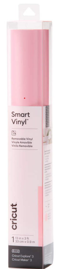 Cricut Smart Vinil Geçici 33X91cm 1 Sayfa Açık Pembe 2008639