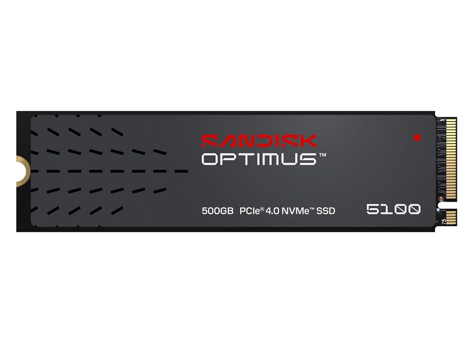 SANDISK Optimus 5100 500GB 6600/5600MB/s PCIe 4.0 x4 NVMe SSD SDSP51500GAN