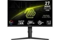 MSI MAG 275CQRF QD E2 27'' WQHD CURVE RAPID VA 180HZ 0.5MS GTG FREESYNC SIYAH GAMING MONITOR