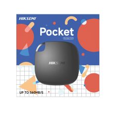 Hiksemi T100 512GB 560MB/s Siyah Taşınabilir Pocket SSD Disk HS-ESSD-T100B512G