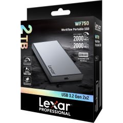 Lexar Professional Workflow 2TB 2000MB/sn Taşınabilir SSD LPWF7502T-2ANGL