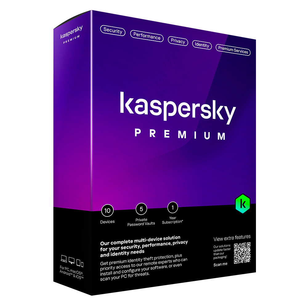 KASPERSKY PREMIUM 3 TOTAL SECURITY (3 KULLANICI 1 YIL)