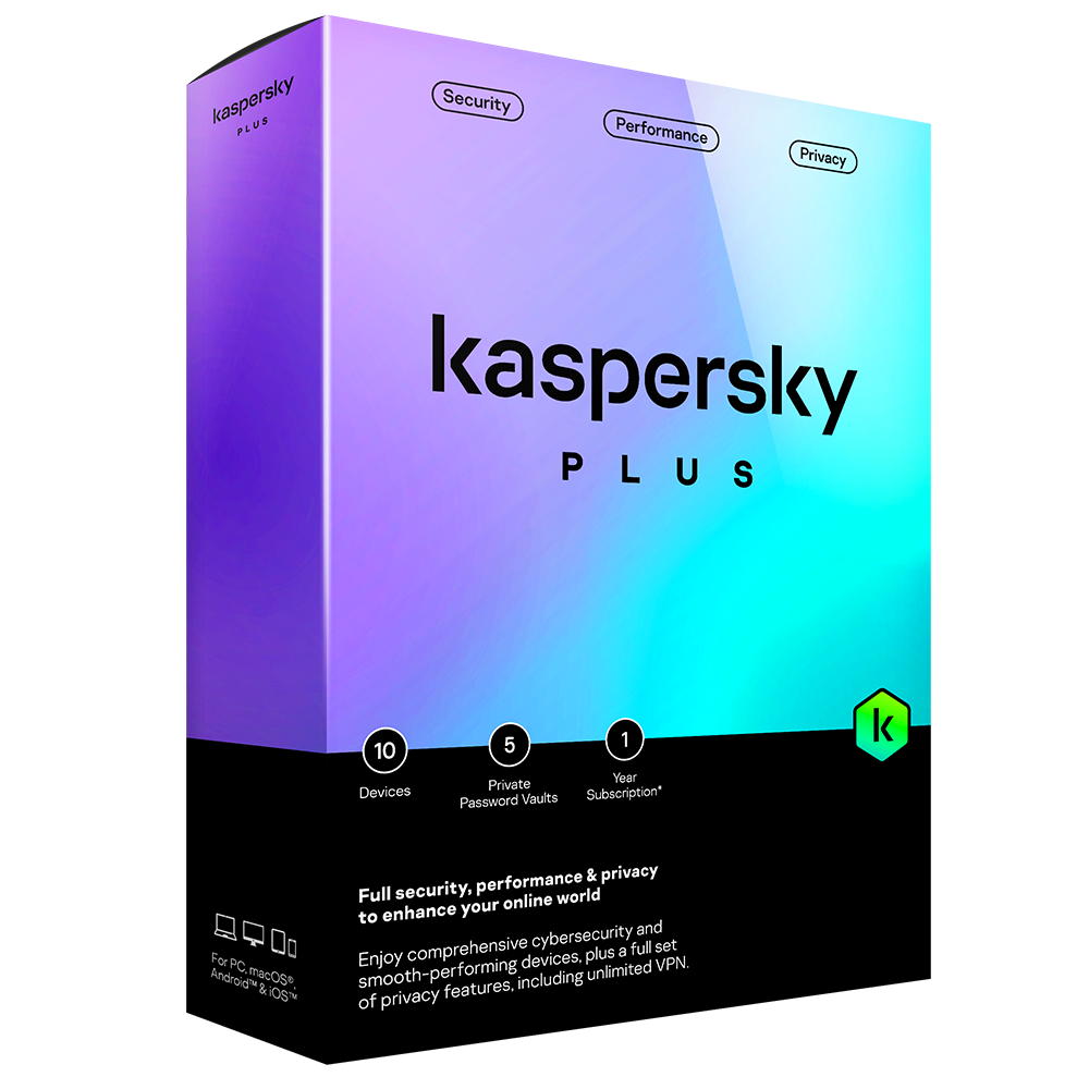 KASPERSKY PLUS 3 INTERNET SECURITY (3 kullanıcı 1 Yıl )