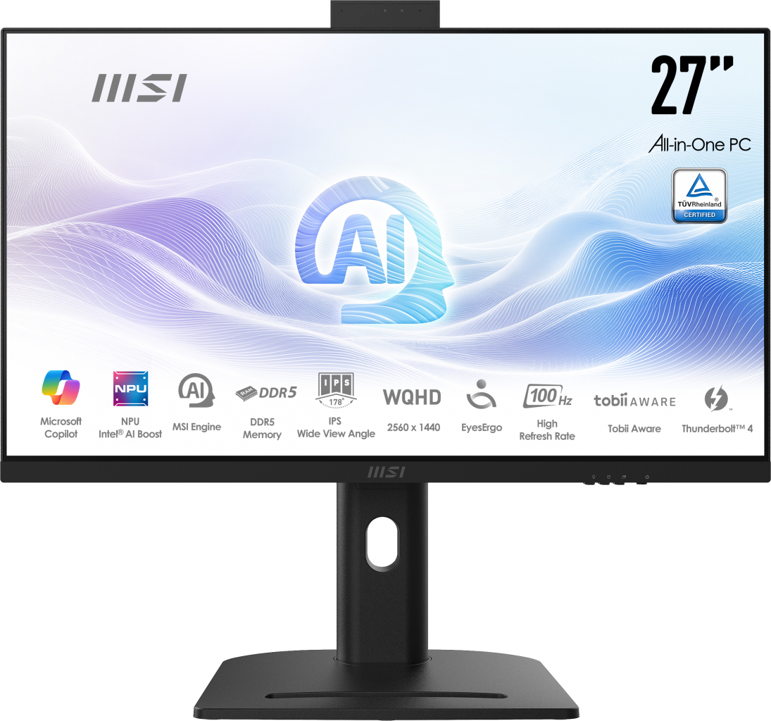 MSI MODERN AM273QP AI 1UM-254XEU 27 WQHD 16GB DDR5 1TB SSD 16:9 ULTRA 5 125H FDOS SIYAH