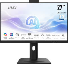 MSI MODERN AM273QP AI 1UM-254XEU 27 WQHD 16GB DDR5 1TB SSD 16:9 ULTRA 5 125H FDOS SIYAH