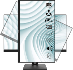 MSI PRO MP271AP 27'' FHD FLAT IPS 100HZ 1MS ADAPTIVE-SYNC PIVOT MONITOR