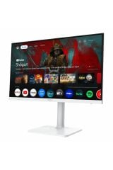 MSI MODERN MD272UPSW 27 UHD FLAT IPS 60HZ 1MS ADAPTIVE-SYNC PIVOT BEYAZ TYPE-C MONITOR