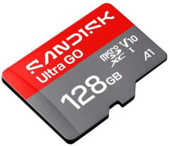 SANDISK Ultra GO 128GB 190MB/s microSDXC UHS-I Hafıza Kartı SDSQUGN-128G-GN6MN