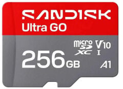 SANDISK Ultra GO 256GB 190MB/s microSDXC UHS-I Hafıza Kartı SDSQUGN-256G-GN6MN