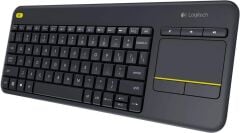 Logitech K400 Plus Dokunmatik Kablosuz Siyah Smart Tv Klavye 920-007149