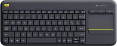 Logitech K400 Plus Dokunmatik Kablosuz Siyah Smart Tv Klavye 920-007149