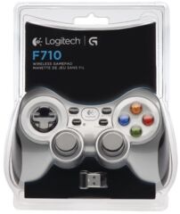 Logitech G F710 Çift Titreşimli Geri Beslemeli Kablosuz Gamepad - Gri 940-000142