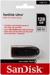 SanDisk Ultra 128GB USB 3.0 130MB/s Flash Bellek SDCZ48-128G-U46