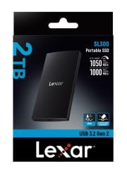 Lexar SL300 2TB 1050MB/sn Taşınabilir SSD LSL300002T-RNBNG