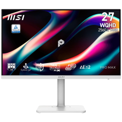 MSI PRO MAX 271QPHW E14 27'' 144Hz 4ms HDMI DP FreeSync HDR Ready Pivot WQHD IPS MONITOR