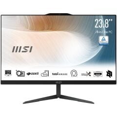 MSI MODERN AM242 1M-2268XEU CORE 5 120U 8GB DDR5 512GB SSD 24 FHD FDOS SIYAH AIO PC