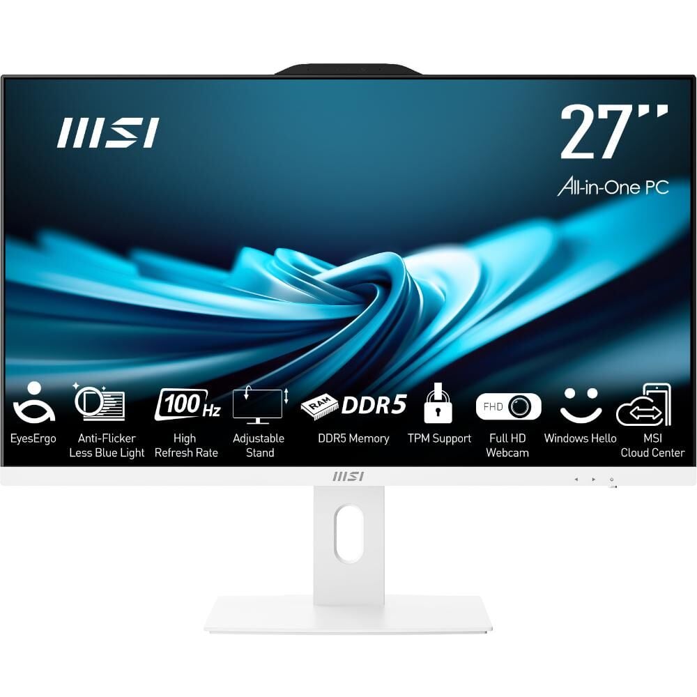 MSI PRO AP272P 14M-868XEU I5-14400 16GB DDR5 512GB SSD 27 FHD BEYAZ AIO PC
