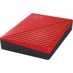 WD My Passport 6TB 2.5 inc USB 3.2 Kırmızı Taşınabilir Disk WDBR9S0060BRD-WESN