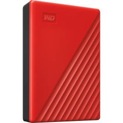 WD My Passport 6TB 2.5 inc USB 3.2 Kırmızı Taşınabilir Disk WDBR9S0060BRD-WESN