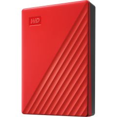 WD My Passport 6TB 2.5 inc USB 3.2 Kırmızı Taşınabilir Disk WDBR9S0060BRD-WESN