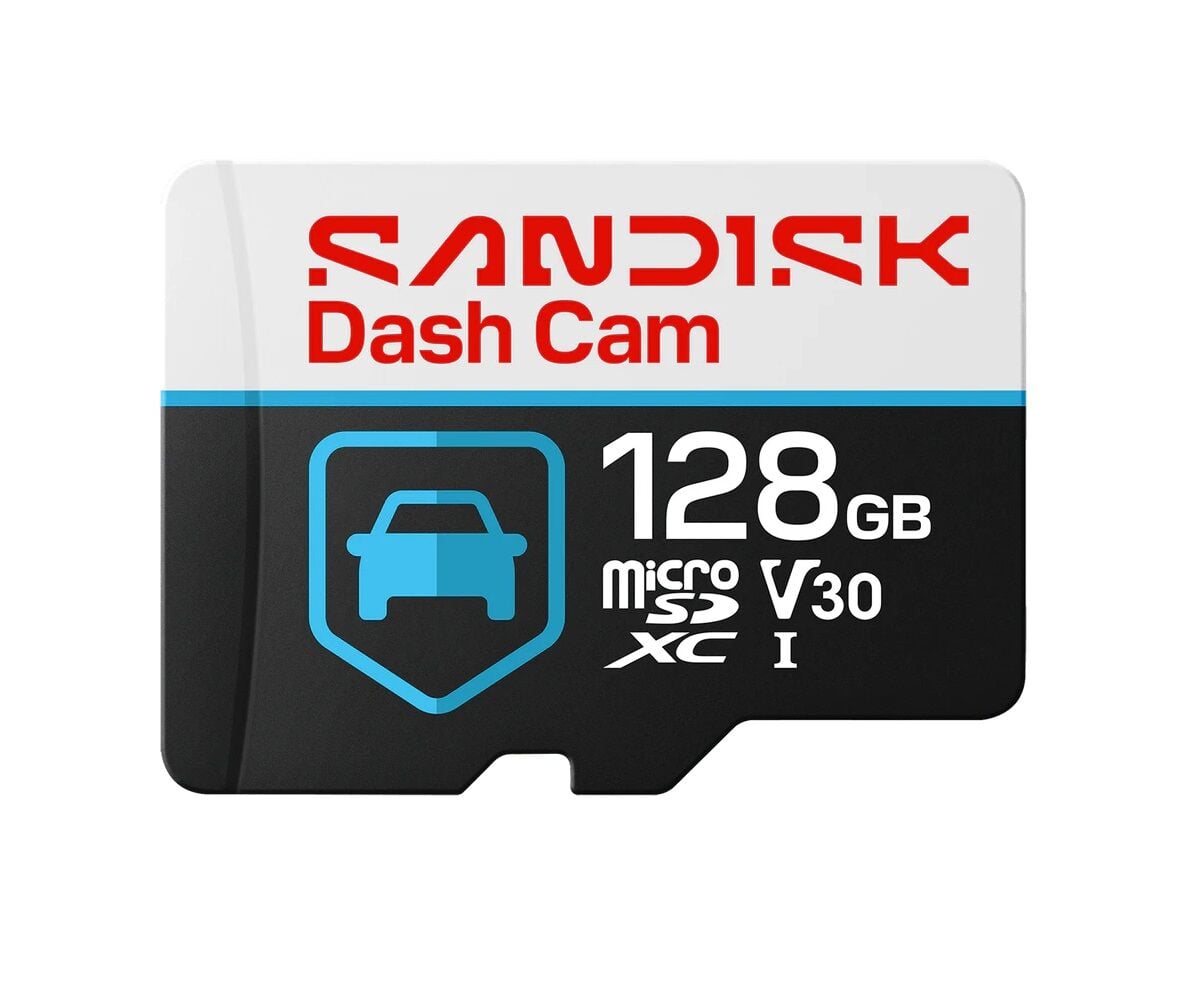 SANDISK Dash Cam 128GB 100/40MB/s microSDXC V30 Araç Kamerası Hafıza Kartı SDSQQNR-128G-GU6SN