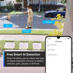TP-Link Tapo C325WB 2K QHD Renkli Gece Görüşlü Wi-Fi Güvenlik Kamerası