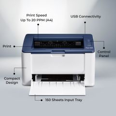 Xerox Phaser 3020V_BI Wi-Fi Mono Lazer Yazıcı Xerox Türkiye Garantili (Orjinal Tonerli)