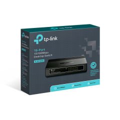 TP-Link TL-SF1016D 16 Port 10/100 Masaüstü Switch