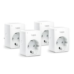 TP-Link Tapo P100(4-pack) Mini Wi-Fi Akıllı Priz (4'lü Paket)